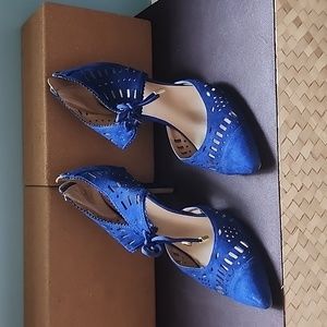Beautiful blue heels